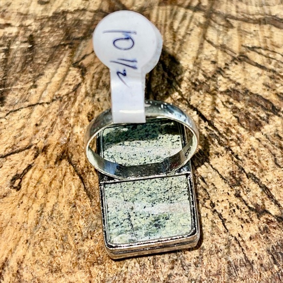 Chrysotile in Serpentine Ring Size 10 1/2 - Picture 6 of 7